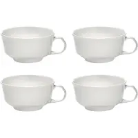 Serax Silhouette koffiekop 19 cl 4-pack White