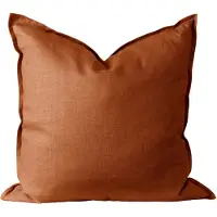 Scandi Living Calm kussenhoes linnen 50x50 cm Rust