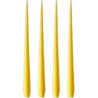Ester & Erik kaars 4-pack gelakt Lemon drop 15-0, 32 cm