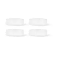 Ferm Living Ripple ontbijtschalen 4-pack Frosted