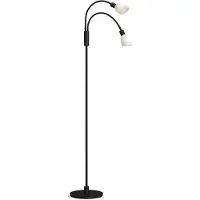 Herstal Vloerlampe , Wit, Woonkamer, Metaal