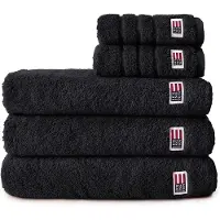 Lexington Icons Original badhanddoek 70x130 cm Black