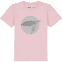 Watabout.kids Shirt 'Meeresschildkröte' donkergrijs / rosa