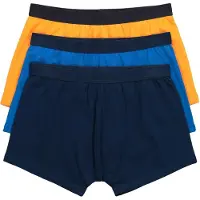 JP 1880 Regular Fit Boxershorts blauw/zwart, Effen