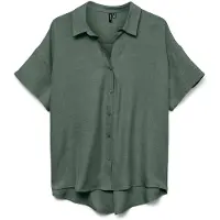 Vero Moda Blouse 'VMMelaney' donkergroen