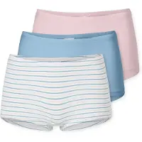 Schiesser Onderbroek blauw / rosa / wit