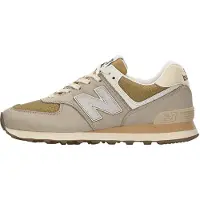 New Balance Sneakers laag '574' camel / taupe / wit