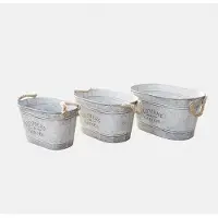 Loberon Sierpot set van 3 Merrin