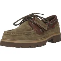 Clarks Bootschoen Men Cleyhill Boat Olive Combi-Schoenmaat 41