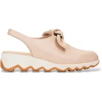 Wonders Dames Lederen schoenen Simon02 beige (36), Leer, 3 tot 5 cm, Geen, Casual C-7602