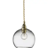 Ebb & Flow Rowan Hanglamp Clear | Gold | Ø 15.5 cm E14 IP20