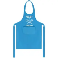 Kariban Mijncadeautje - Kinderschort met naam - blauw - Hulpkok - met eigen naam naar keuze