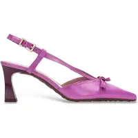Hispanitas Dames Giorgia roze schoenen (37), Leer, 5 tot 8 cm, Gesp, Casual, Feest HV264678