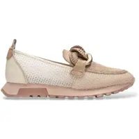 Hispanitas Dames Oregon schoenen bruin (41), Leer, Beige, Plat, 1 tot 3 cm, Geen, Casual SHV264834