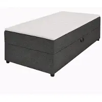 Beddenbriljant 2dekans Opberg Box Rechts 70 x 200 Antraciet - incl. Matras - Niet in originele verpakking