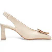 Hispanitas Dames Amapola beige schoenen (38), Leer, 5 tot 8 cm, Geen, Casual, Feest, Klassiek HV264762