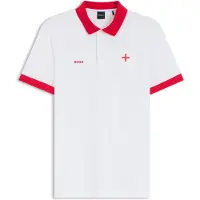 BOSS Shirt oranje / wit