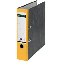 Leitz 180° Ordner Gewolkt A4 - 80mm - 100% Gerecycled - Geel - 3 stuks
