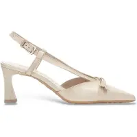 Hispanitas Dames Giorgia beige schoenen (41), Leer, 5 tot 8 cm, Gesp, Casual, Feest HV264678