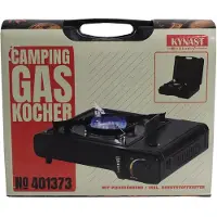 Kynast Camping Gas Kooktoestel 34x28x11cm Zwart zwart Metaal Campingkooktoestel