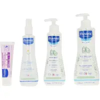 Mustela Stroller Bag Set Moisturizer Grijs Kinderen