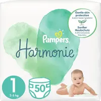 Pampers Harmonie Luiers Maat 1 (2-5 Kg) 50 Stuks