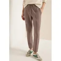 Cecil Dames Broek met smalle pijpen - Bruin - M