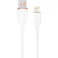 Gembird Premium siliconen 8-pens oplaad- en datakabel, 1,5 m, wit