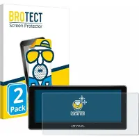 BROTECT - Screenprotector voor Joying 4G Car Radio 8.8" - Folie Beschermfolie matte 2 Stuks
