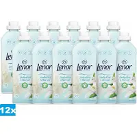 Lenor Wasverzachter Lime Blossom&Sea Salt – 12 x 800 ml – 384 Wasbeurten (12x32) – Voordeelverpakking – 9,6L