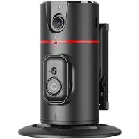 LONGZIMING -Smartphonehouder Met AI-tracking - Draadloze Afstandsbediening - 360° Draaibaar Instelbaar Smartphonehouder - 1 Stuk - Voor Live-streams En Vergaderingen