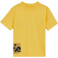 We fashion Shirt bruin / geel / zwart