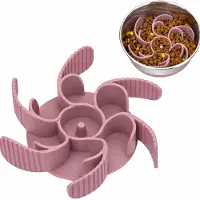 BOTC Anti Schrokbak Hond - Voerbak Hond - 11 cm - Slow Feeder - Roze