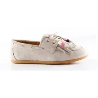 DWRS label Latty fringes sand Suede Dames | Maat 41