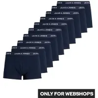Jack & Jones Boxershorts 'JACSOLID' donkerblauw