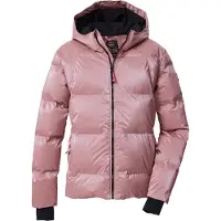 Killtec ski-jas roze Skijack Meisjes Polyester Capuchon - maat 128