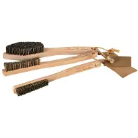 Mantle - Holzbürsten 3er Set - Boulderborstel wood