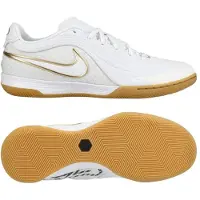 Nike Tiempo Reactgato Zaalvoetbalschoenen (IN) Wit Goud