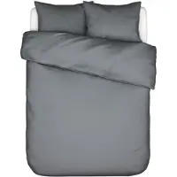 Essenza Dekbedovertrek Minte Global Grey Satijn-260 x 200 / 220 cm | Extra Breed