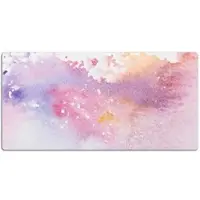 Tulup Bureau Onderlegger - Snoepvlekken Bureau Pad - 120 x 60 cm - Roze Bureaumat - Computer Mat - Kantoor Accessoires - Bureauonderlegger