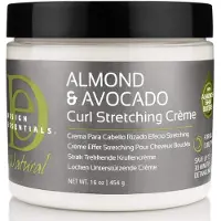 Design Essentials - Natural Almond & Avocado Curl Strechting Cream - 473ml