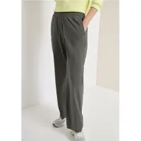 Cecil Dames High Waist broek met wijde pijpen in Loose Fit - Groen - XL