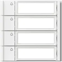 Siedle Noodknop TM 700-4-0 W, wit, artikelnummer 210011974-00