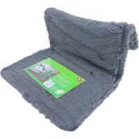 Merkloos Radiator hangmat grijs 43x43x24 cm