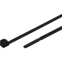 HELUKABEL 907026-1000 T-SKU 3-36 Kabelbinder met stalen tong 140 mm 3.5 mm Zwart Met metalen tong 1000 stuk(s)