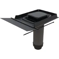 Ubbink Valetis Slim dakdoorvoer voor onder PV-panelen - Ø160-150mm - 0172150