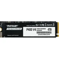 Patriot P400 V4 - SSD M.2 4TB - Gen4 NVMe 6200MB/s lezen - PS5 compatible