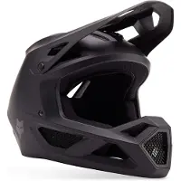 FOX Rampage Matzwarte integraalhelm voor tieners || Maat: Kid L (51-52 cm)