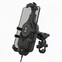 RAM Mount Quick-Grip Pro Qi2 15W Waterdichte Motor Telefoonhouder met U-Beugel