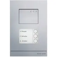 Busch-Jaeger buitenstation, 3-voudig